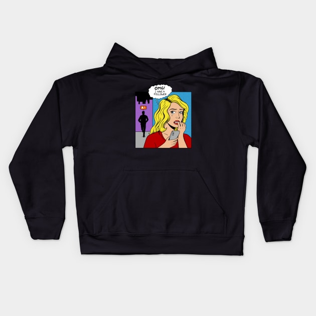 Funny Meme Kids Hoodie by coffeeman